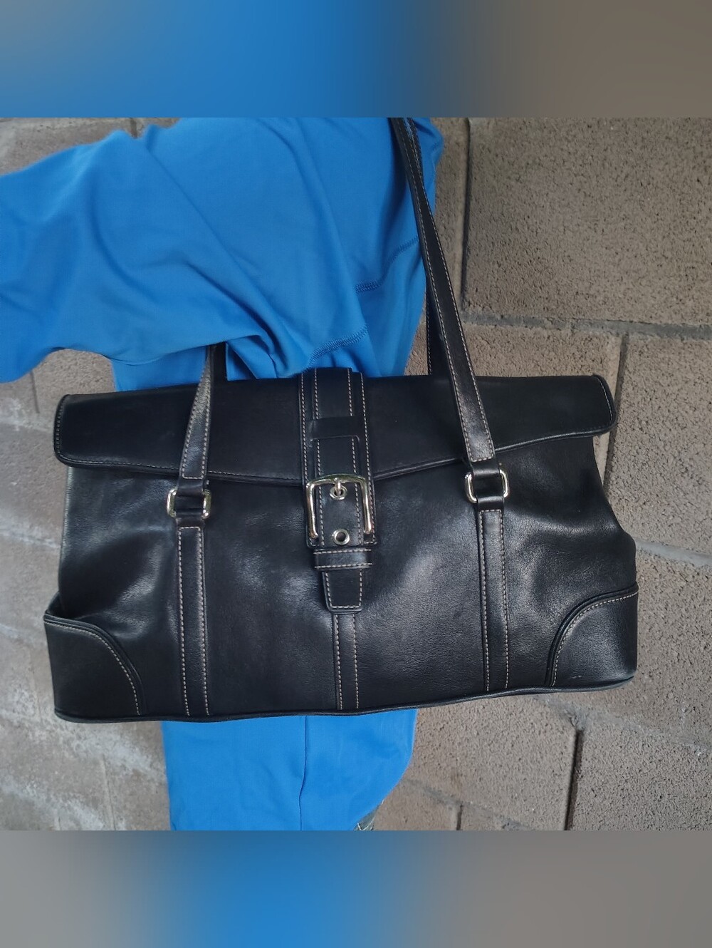 Coach Hamptons Soho Flap Satchel